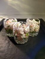 hapje tartaar van zalm