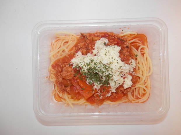 Spaghetti bolognaise glutenvrij-melkvrij-lactosevrij