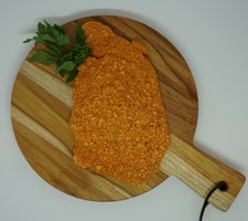 Kippenschnitzel allergenenvrij +/- 200g.   €3,0/stuk 