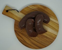 Bloedworst allergenenvrij verpak per halve kg